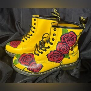 Custom painted Doc Martens.
